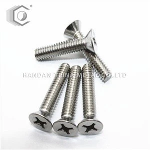 Βίδα μηχανής DIN965 Csk
